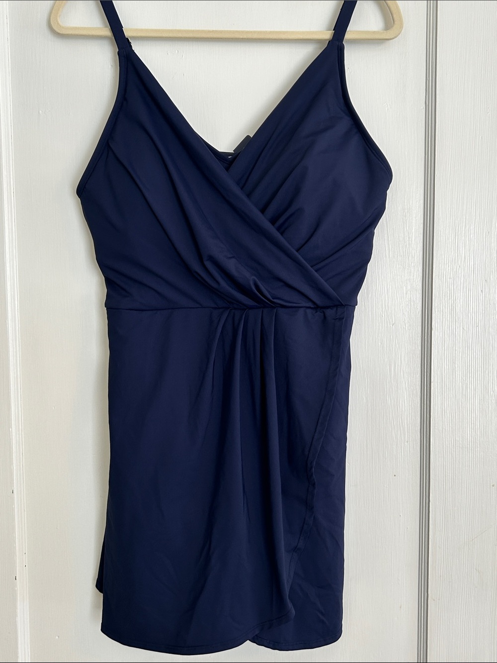 Lands' End Navy Swim Dress.  NWT.  Size XXL